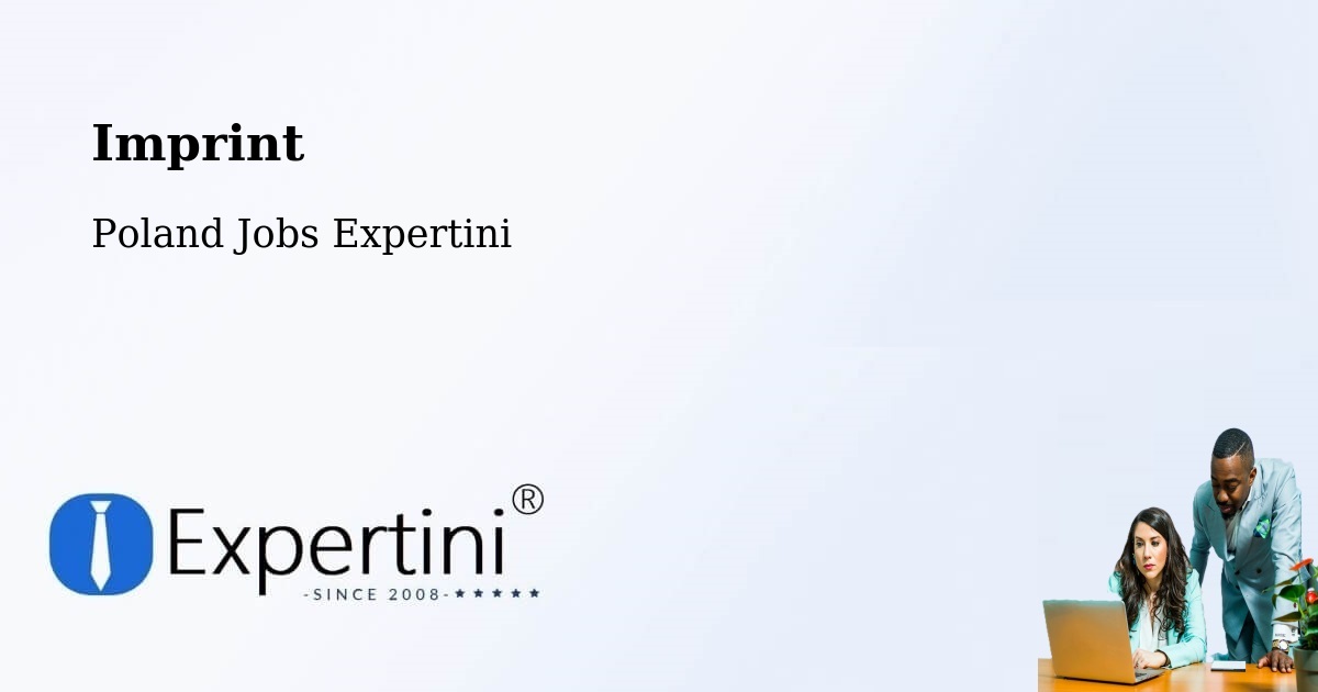 Imprint – Broniszewice - Poland Jobs Expertini